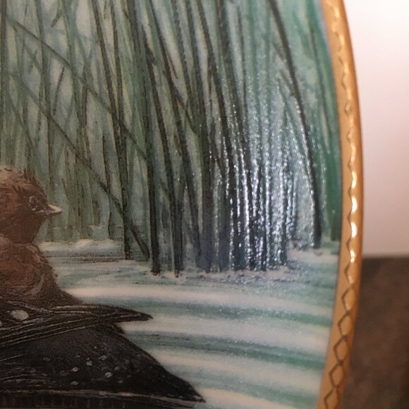 2/$40 Voice of the North Decorative Plate 'Keeping Them Safe' Don Li-Leger - Picture 7 of 10